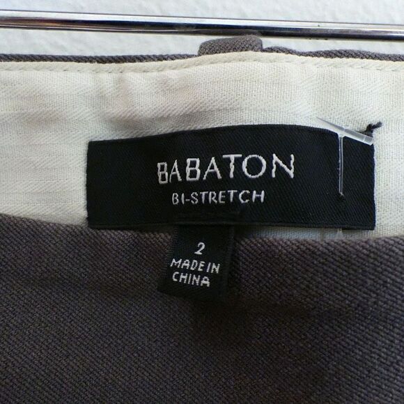 Babaton The Elliot Pants Size 2 Gray Low Rise Side Zipper Aritzia - Picture 5 of 14